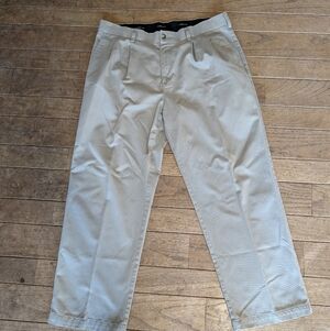 Men's Croft & Barrow Classic Khaki Dress Pants Size 36x29